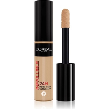 L'Oréal Infaillible 24h More Than Concealer покриващ коректор с матиращ ефект цвят 329 Cashew / Warm Dore 11ml