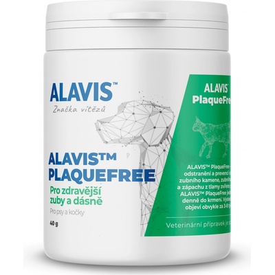 Alavis Plaque Free pre psov a mačky 40 g