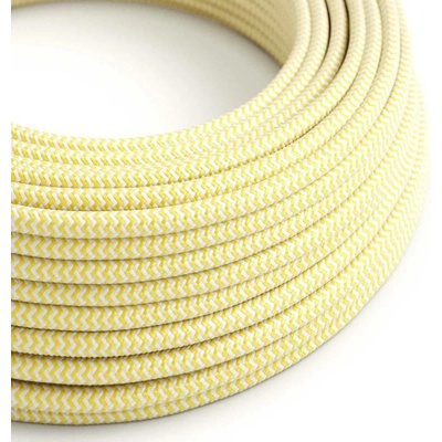 Crative Cables RZ10 žluto 2x0,75mm² bílý 1 m