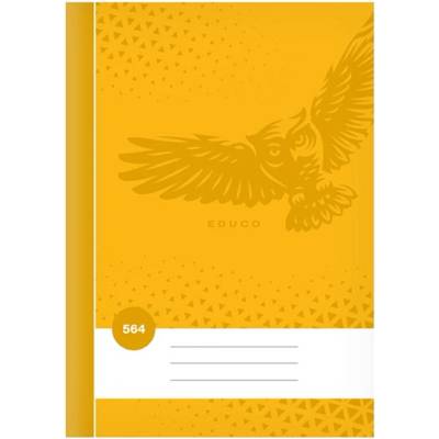 Notes Zošit 564 BASE A5 linajkový sova žltá