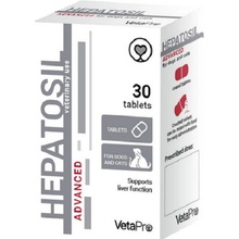VetaPro Hepatosil Advanced na podporu funkcie pečene pre psy a mačky 30 tabliet