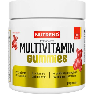 Nutrend Multivitamin Gummies 60 želé ovocné