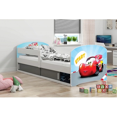Interbeds LUKI 1 Biela autíčko