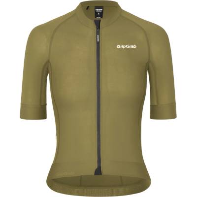 GripGrab Дамска фланелка с къс ръкав за колоездене GripGrab Women's PACR Short Sleeve Jersey Cycling jersey - Olive Green (156-2127-0214)