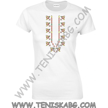 Fruit of the Loom Тениска - Шевица Бродерия 1674