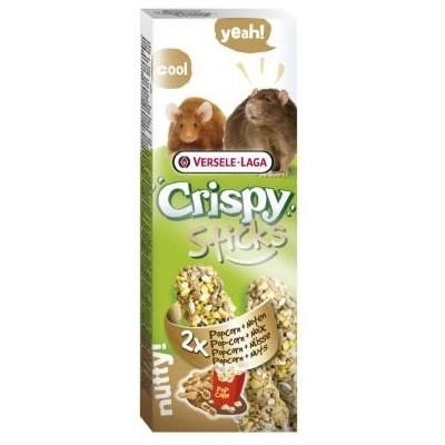 Versele-Laga Crispy Sticks popkorn a oříšky 2 x 55 g