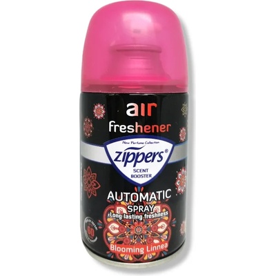 ZIPPERS ароматизатор, Лукс, Пълнител за машинка, Blooming Linnea, 260мл