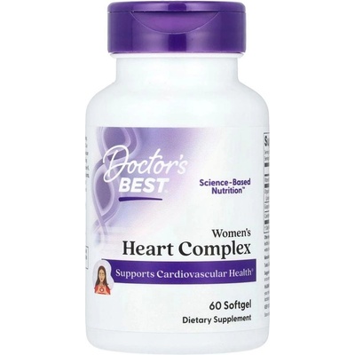 Doctor's Best Women's Heart Complex, 60 капсули, Doctor's Best (DRB-00622)