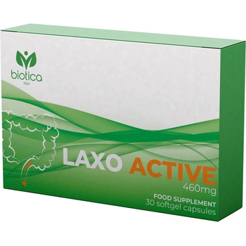 Biotica 1961 Laxo Active, 460 mg, 30 капсули, Biotica 1961
