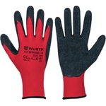 Würth Работни ръкавици Würth RED LATEX GRIP №8, 1 чифт