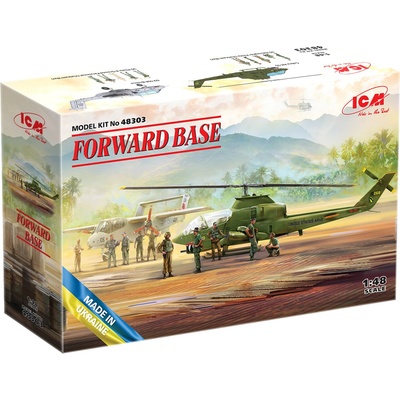 ICM Forward Base AH 1G OV 10A & 10 Figures 1:48