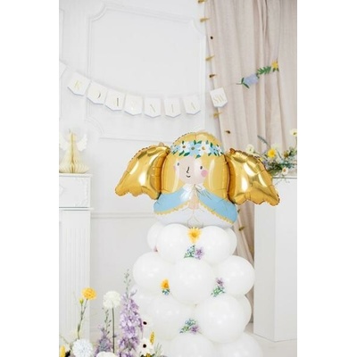 PartyDeco Set balónků Anděl 140 x 70 cm