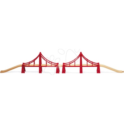 Brio Drevený most Double Suspension Bridge 5 dielov od 3 rokov BRIO6832