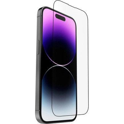 Ceramic Стъклен протектор за дисплей Ceramic 5D Full с цяло лепило, За iPhone 14 Pro Max (6.7), Черен (6001)