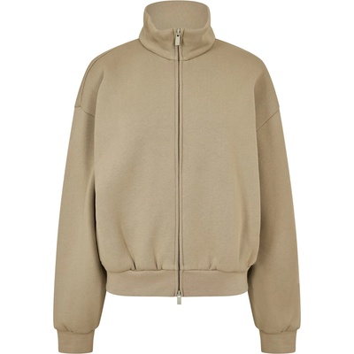 Fear of god essentials Поларено горнище с цип FEAR OF GOD ESSENTIALS Women's Full Zip Fleece - Seal