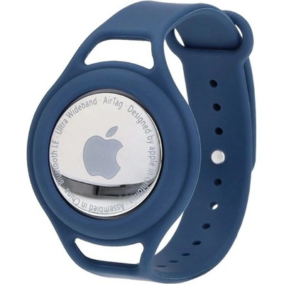 Obal Bizon Locator Child Apple AirTag modrý