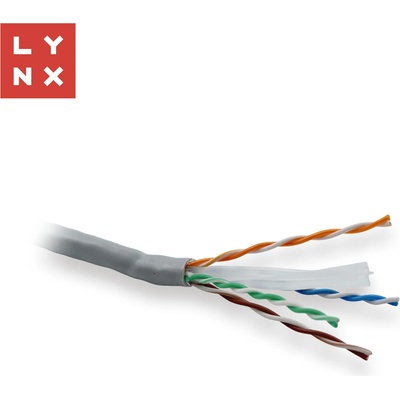 Lynx CS LX-SLD-UTP6-PVC-GR UTP Cat6 PVC (Eca) celoměděný vnitřní 305m šedý