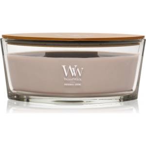 WoodWick Opulent Wood Patchouli Creme ароматна свещ с дървен фитил 453.6 гр