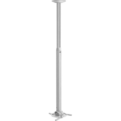 Vogels PPC 1585 stropný držiak na projektor sklápajúci, otočný, výškovo nastaviteľný Vzd. krajiny-strop (max.): 135 cm biela; 7015851