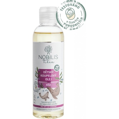 Nobilis Tilia detský kúpeľový olej Ríša 200 ml