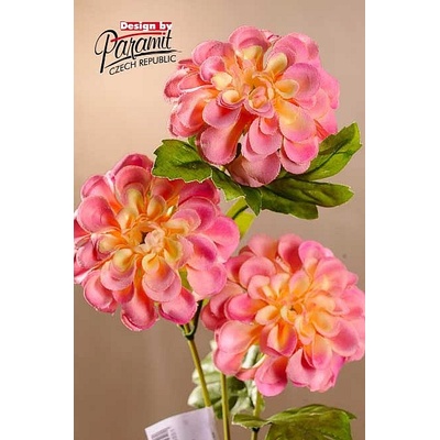 Dahlia růžovo-žlutá 56 cm 56 cm