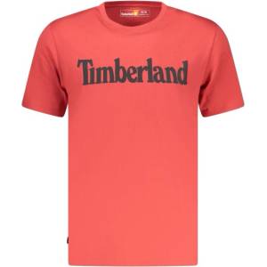 Timberland Мъжка тениска с къс ръкав timberland, Размер l, Цвят Червено (tb0a2brn_ron96)
