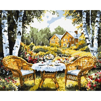 Ideyka Ideyka Malování podle čísel Vysněná chata 40 x 50 cm
