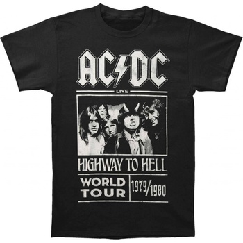 AC/DC Highway To Hell World Tour 1979/1980 tričko čierne