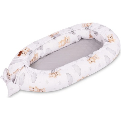 Sensillo Бебешко Гнездо Муселин - Меченце Сиво Sensillo (SILLO-229001)