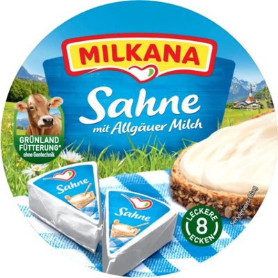 Milkana tavený sýr Smetana 190 g – Zboží Dáma