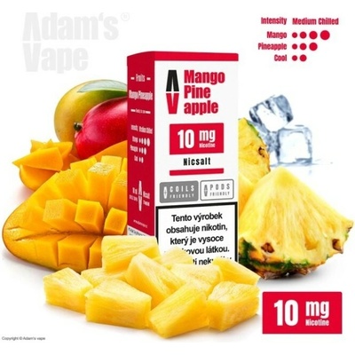 Adams Vape Salt Mango Pineapple 10 ml 10 mg