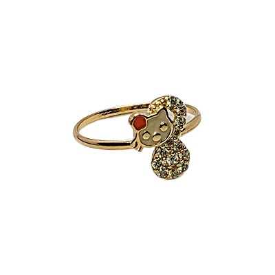 VipGold Златен детски пръстен 0.89 гр (dpr010)