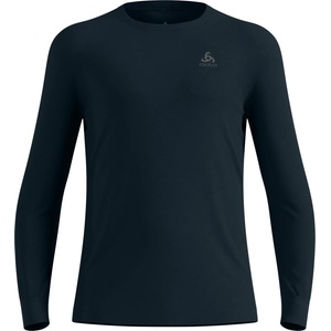 Odlo Мъжко мериносово термобельо Odlo Baselayer Top Crew Neck L/S Merino 200 Merino base layer - Dark Sapphire (015-1838-0412)