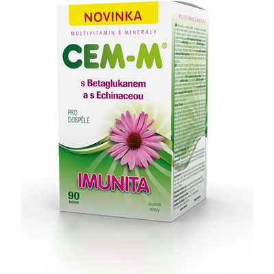 SALUTEM Pharma CEM-M Gummies pro dospělé IMUNITA 60 želatínových tabliet