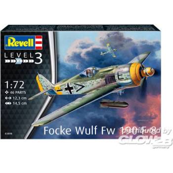 Revell Plastikové modely lietadiel 03898 Focke Wulf Fw190 F-8 1:72