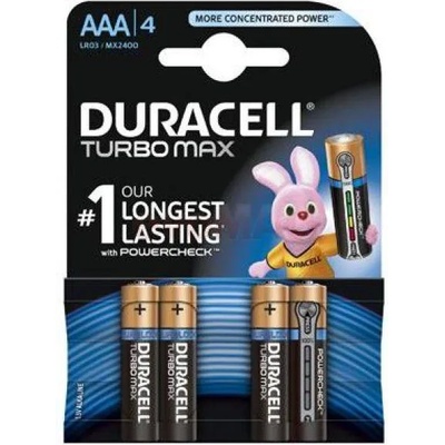 Duracell AAA Turbo MAX LR03 (4) (10PP100015)