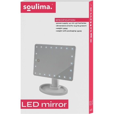 Soulima 22066 kosmetické zrcátko 22 LED