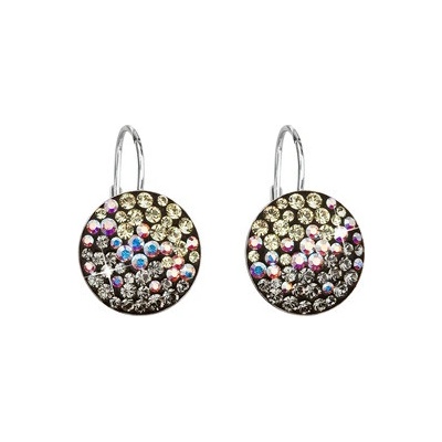 Pavona stříbrné náušnice s krystaly Swarovski 31176.3