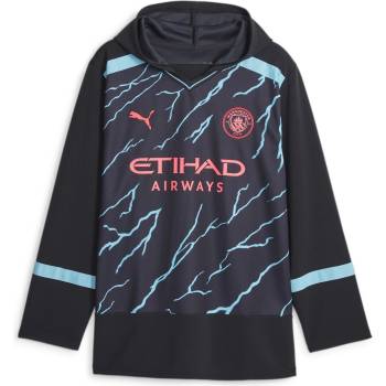 PUMA Яке Puma Manchester City Shirt Jacket 2023 2024 Adults - Navy Blue