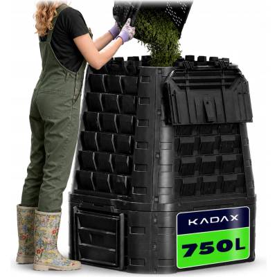 Kadax 1 komorový 750 l černý