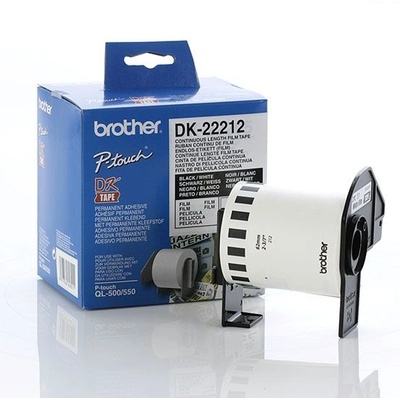 Brother Консуматив Brother DK-22212 White Continuous Length Film Tape 62mm x 15.24m (DK22212)