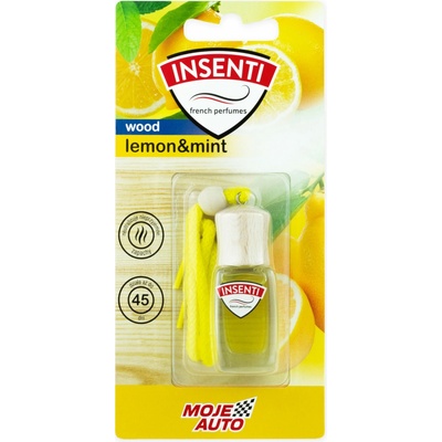 Moje Auto Insenti Wood Lemon & Mint 8 ml