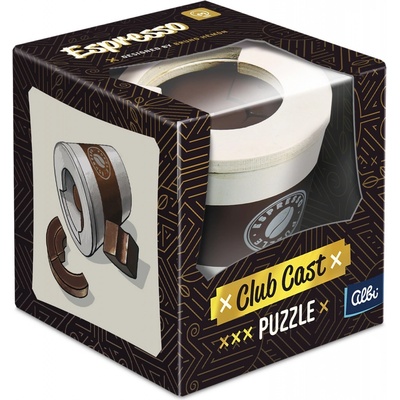 Albi Hlavolam Puzzle Club Cast Espresso