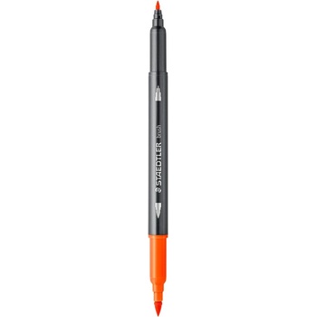 STAEDTLER Акв. флумастри Staedtler 3001, двув, оранжев 4 (31648-А-ОРАНЖЕВ)