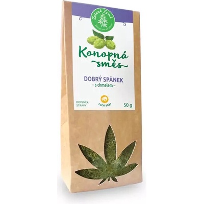 Zelená Země Konopná směs čaj Dobrý spánek 50 g