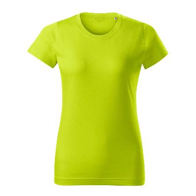 Malfini basic free f34 / Дамска тениска - лайм l (f346215)