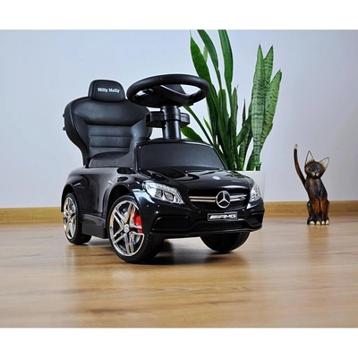 MILLY MALLY s vodiacou tyčou Mercedes-Benz AMG C63 Coupe čierne