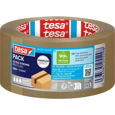 Tesa Balicí páska eco & ultra strong PET 50 mm x 66 m