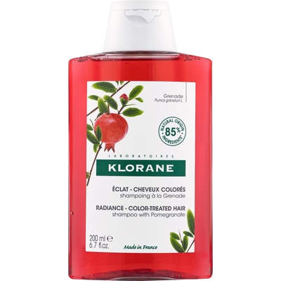 Klorane Pomegranate Шампоан за боядисана коса, 200 ml