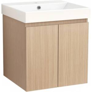 Inter ceramic МЕБЕЛ ЗА БАНЯ С УМИВАЛНИК amo-60см 5157-60 ЦВ. ДЪРВЕСЕН (5157-60)